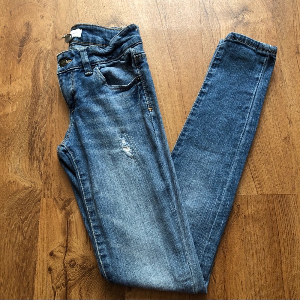 Forever 21 High-Rise Skinny Jeans